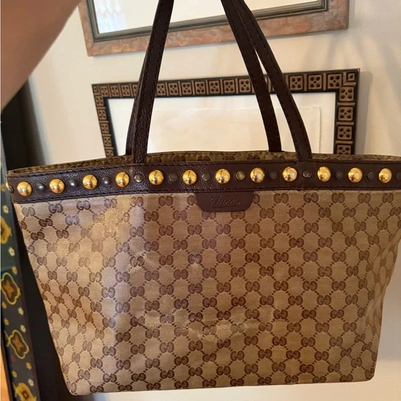 GUCCI GG Crystal Babouska Tote - Picture 2 of 16